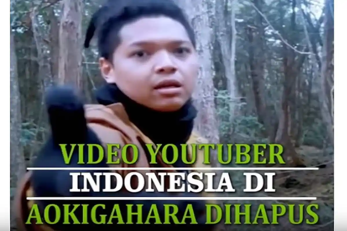 QoryGore Klarifikasi soal Videonya di Aokigahara Jepang yang Viral dan Dihapus YouTube