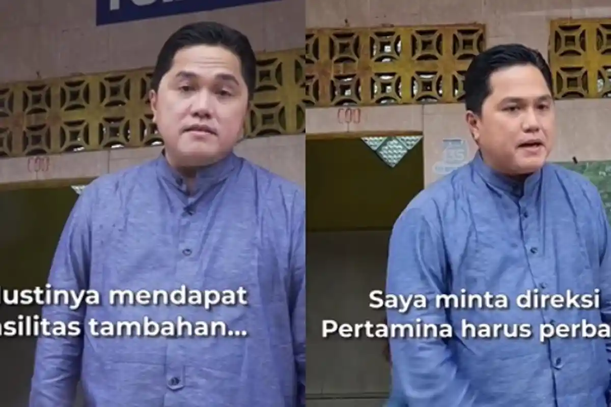 Heran Toilet SPBU Pertamina Pungut Biaya, Erick Thohir akan Usahakan Hapus Kebijakan Toilet Berbayar