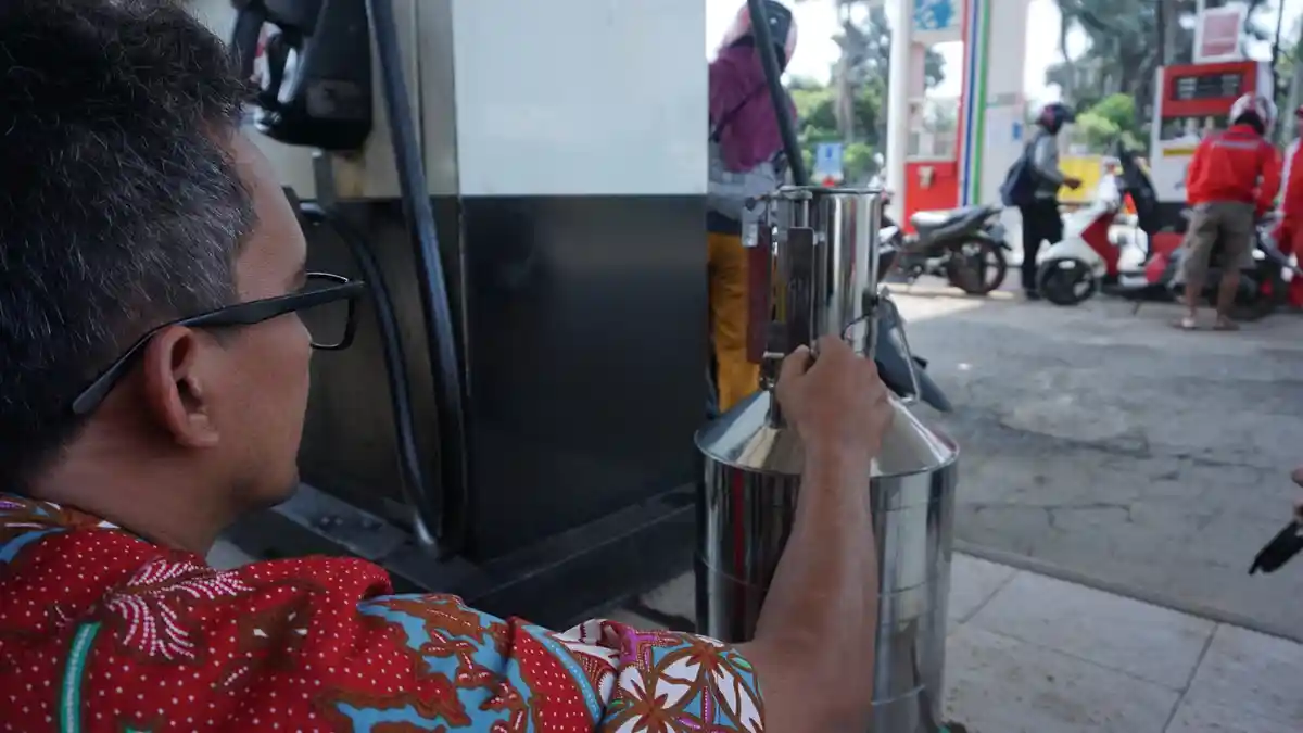 Sambut Mudik Lebaran, Disperindagkop dan UKM Batang Lakukan Uji Tera SPBU di Jalur Pantura