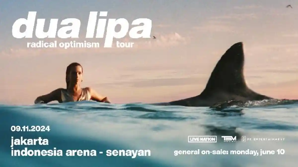 Dua Lipa Gelar Konser di Jakarta Tahun Ini, Tiket Dijual Mulai 10 Juni 2024