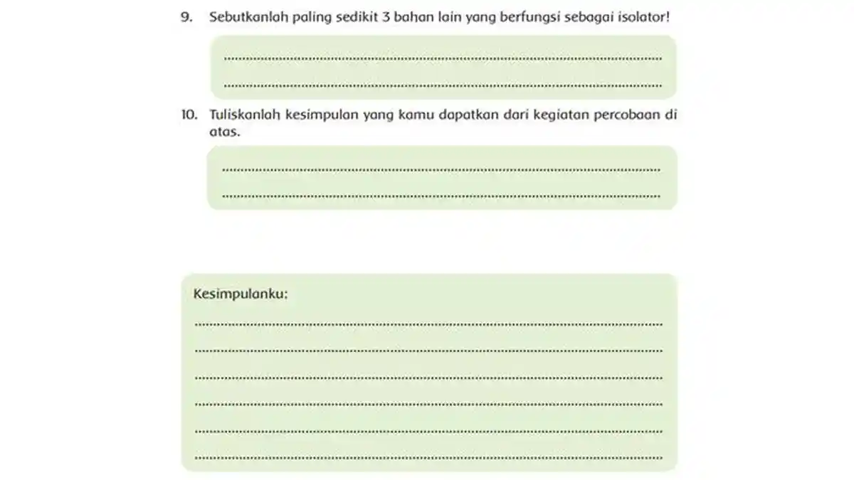 Kunci Jawaban Tema 6 Kelas 5 Halaman 143 Semester 2: Kesimpulan dari Kegiatan Percobaan