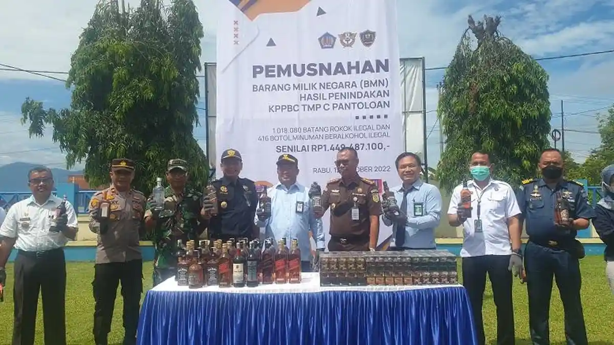 Bea Cukai Ungkap Modus Baru Penyelundupan Barang Ilegal ke Sulteng