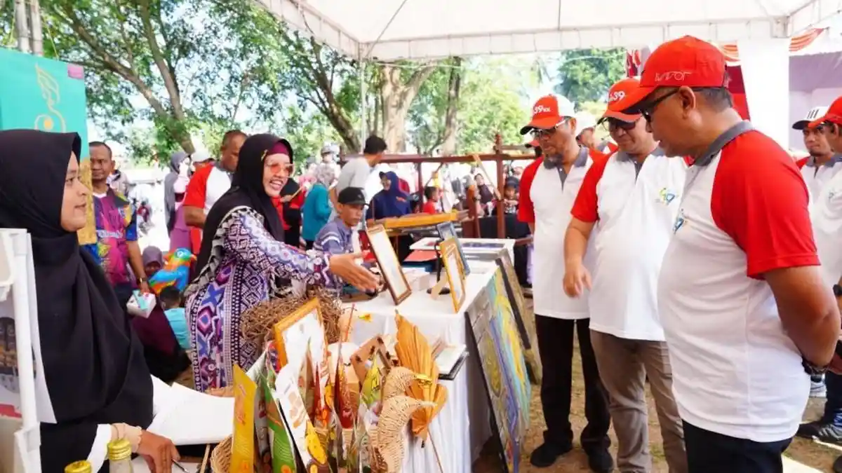 Momen HUT ke-49, PT Timah Hadirkan Bazar UMKM di Pulau Kundur 