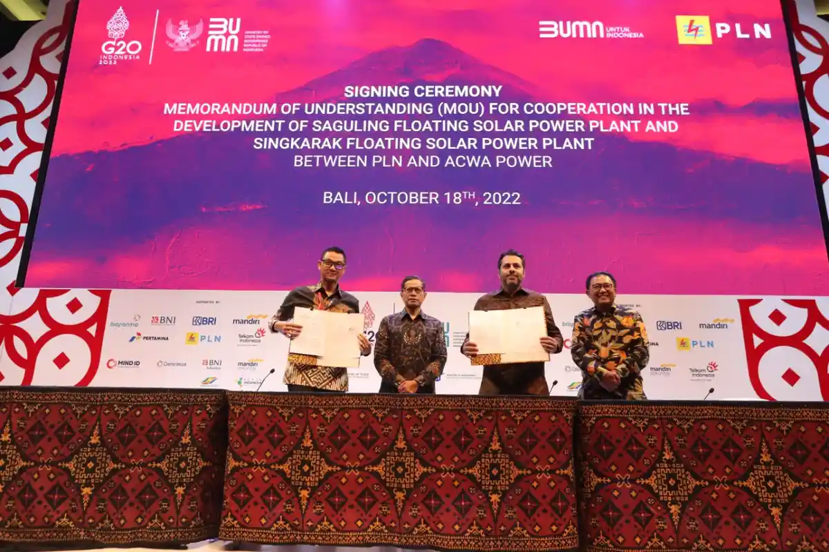 PLN Siap Kerjakan Proyek PLTS Terapung Singkarak dan Saguling untuk Wujudkan Transisi Energi