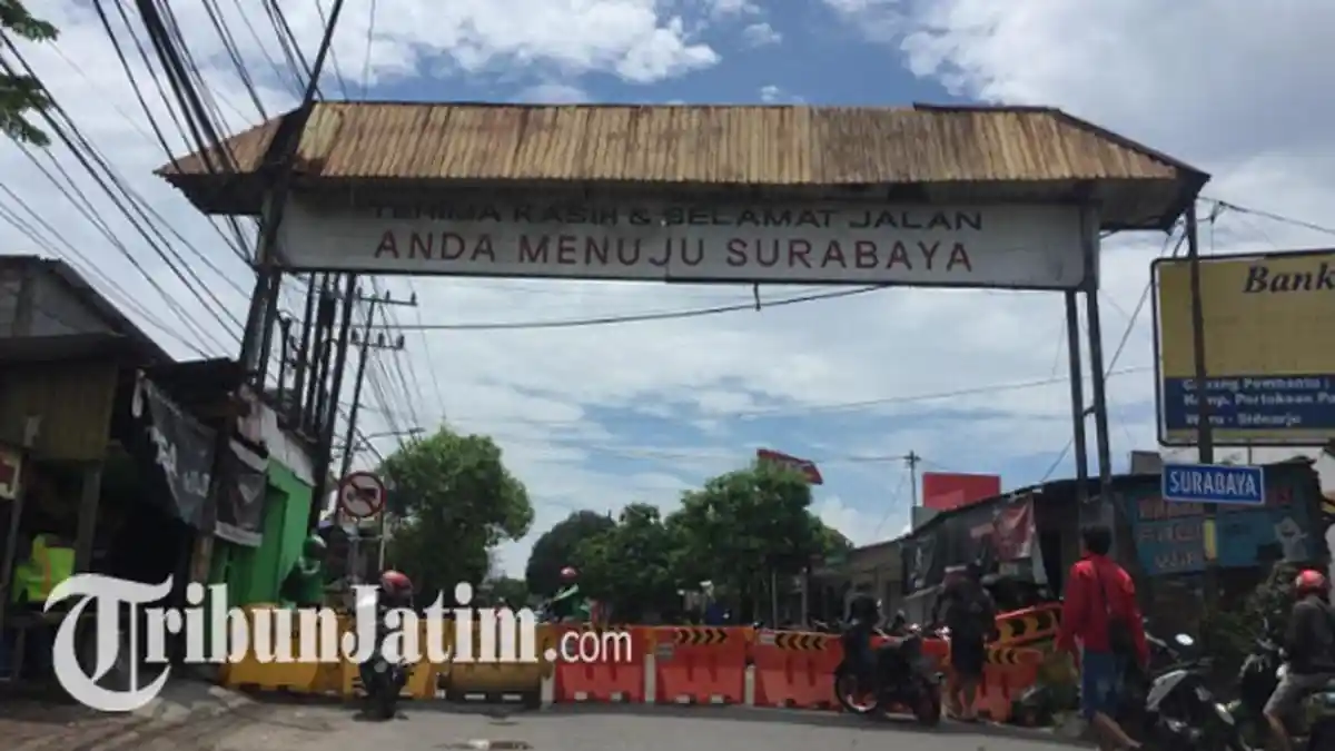 ALASAN Jalan Rungkut Menanggal Ditutup Sementara, Warga Terapkan Physical Distancing: Cegah Corona