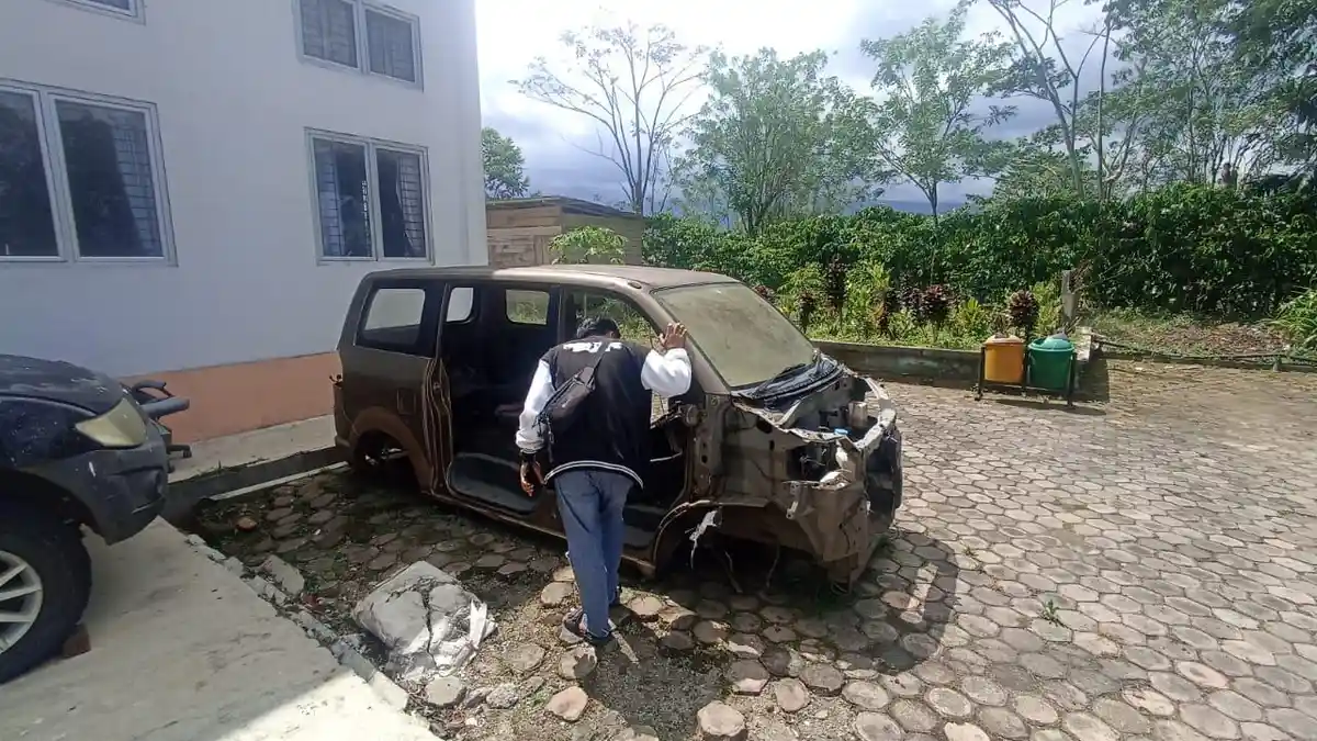 Eks Pejabat Kepahiang Bakal Ganti Rugi Mobil Dinas Tinggal Kerangka saat Dikembalikannya