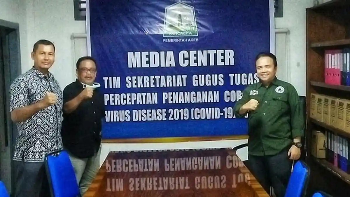 Informasi Percepatan Penanganan Covid-19 Terpusat Satu Pintu di BPBA