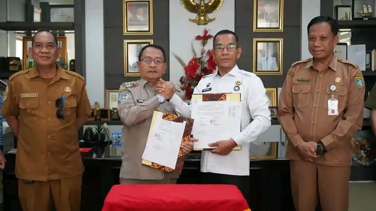 Bupati Pasangkayu Yaumil Ambo Djiwa Teken Kerja Sama Pemasyarakatan dengan Kepala Lapas Polewali