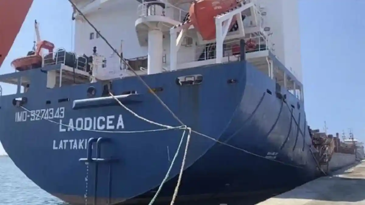 Kapal Pengangkut Gandum Curian dari Ukraina Berlayar dari Lebanon Menuju Pelabuhan Suriah