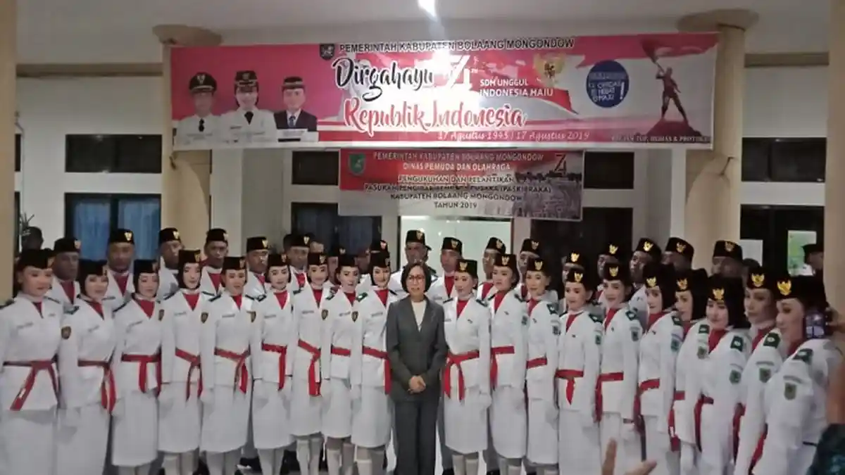 Latihan Bak Nostalgia, Delapan Paskibraka Bolmong Tahun Lalu Kembali Bertugas di 17 Agustus 2020 Ini