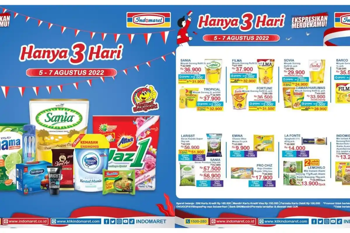 HUJAN DISKON! Promo JSM Indomaret 6-7 Agustus 2022, Minyak Kayu Putih Cap Lang Rp 19.900