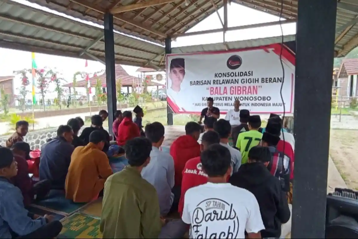 Dukungan untuk Gibran Jadi Cawapres Mengalir di Wonosobo, di Antaranya dari Garung