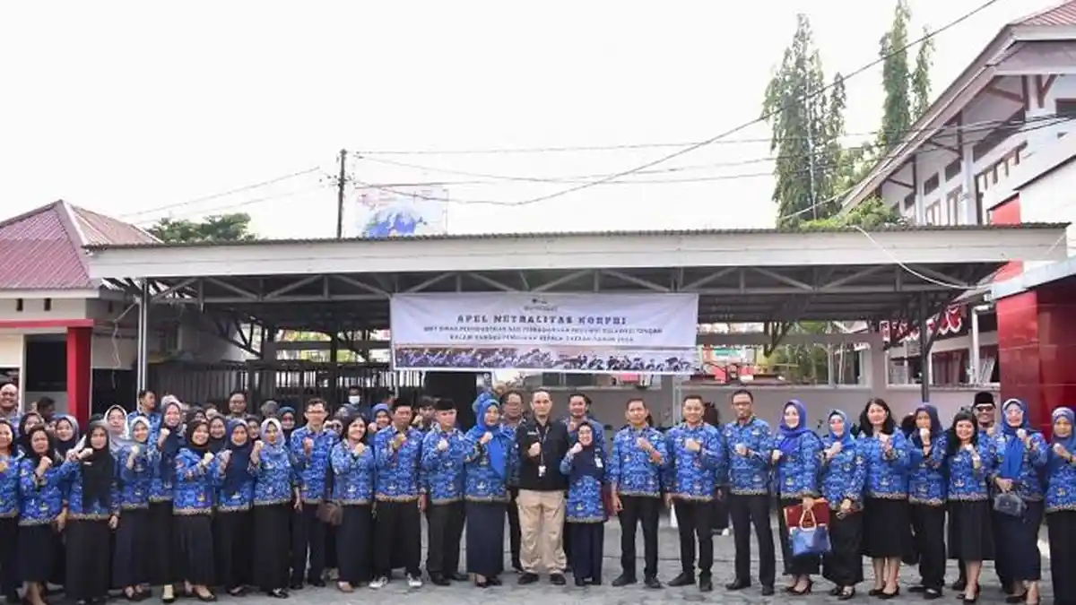 Disperindag Sulteng Gelar Apel Siaga Netralitas KORPRI ASN