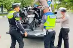 Patroli Subuh, Polisi Amankan Dua Unit Motor Pakai Knalpot Brong di Parigi Moutong