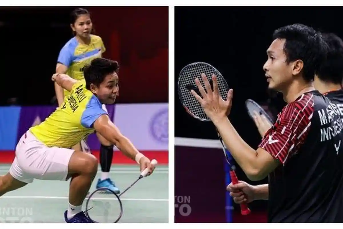 Ahsan/Hendra dan Greysia/Apriyani Live TVRI, Ini Jadwal Siaran Langsung Semifinal Thailand Open