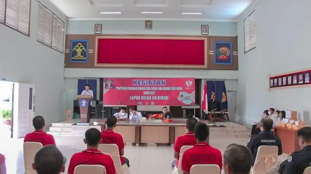 Tutup Program Rehabilitasi Sosial dan Medis, Plt Kalapas Binjai Harap Hidup Warga Binaan Lebih Baik