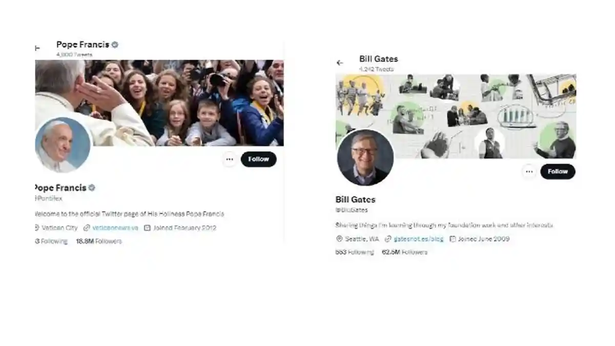Twitter Mulai Hapus Centang Biru Pengguna yang Tidak Bayar, Termasuk Paus Fransiskus dan Bill Gates