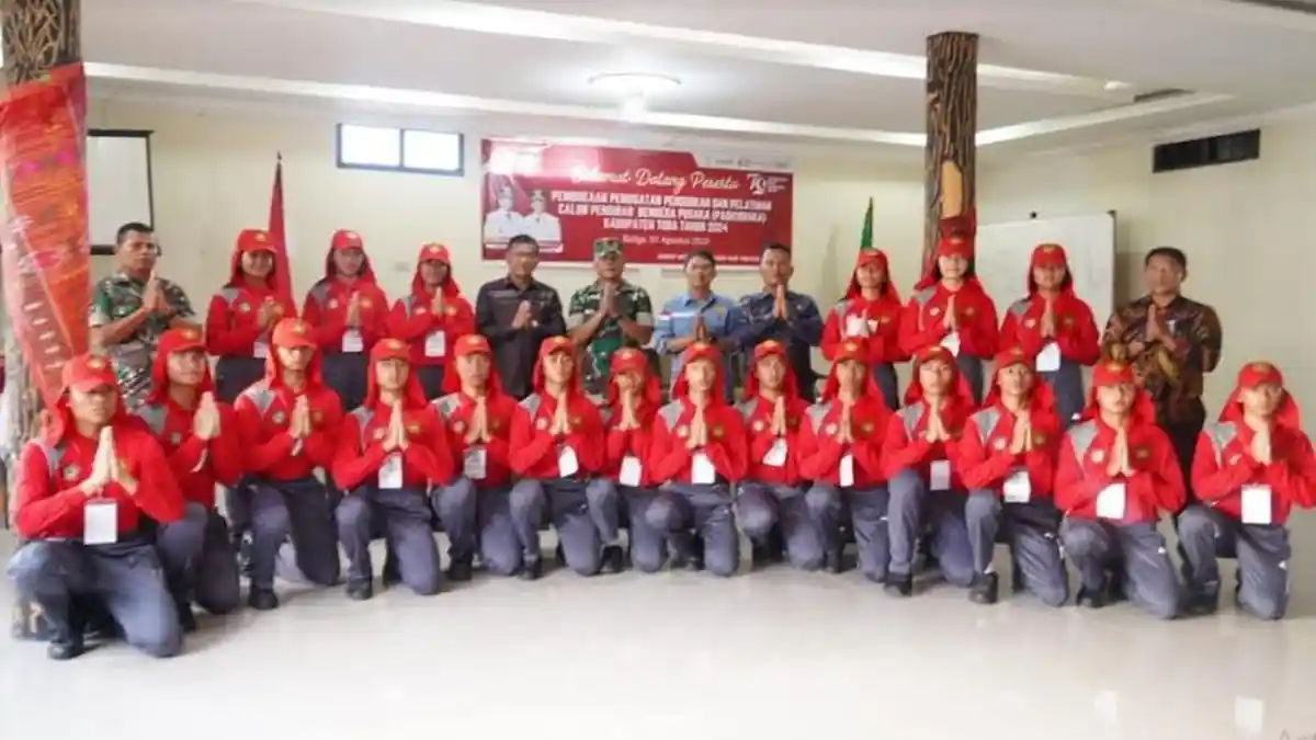 Daftar Lengkap 20 Nama Paskibraka di Toba Beserta Asal Sekolahnya