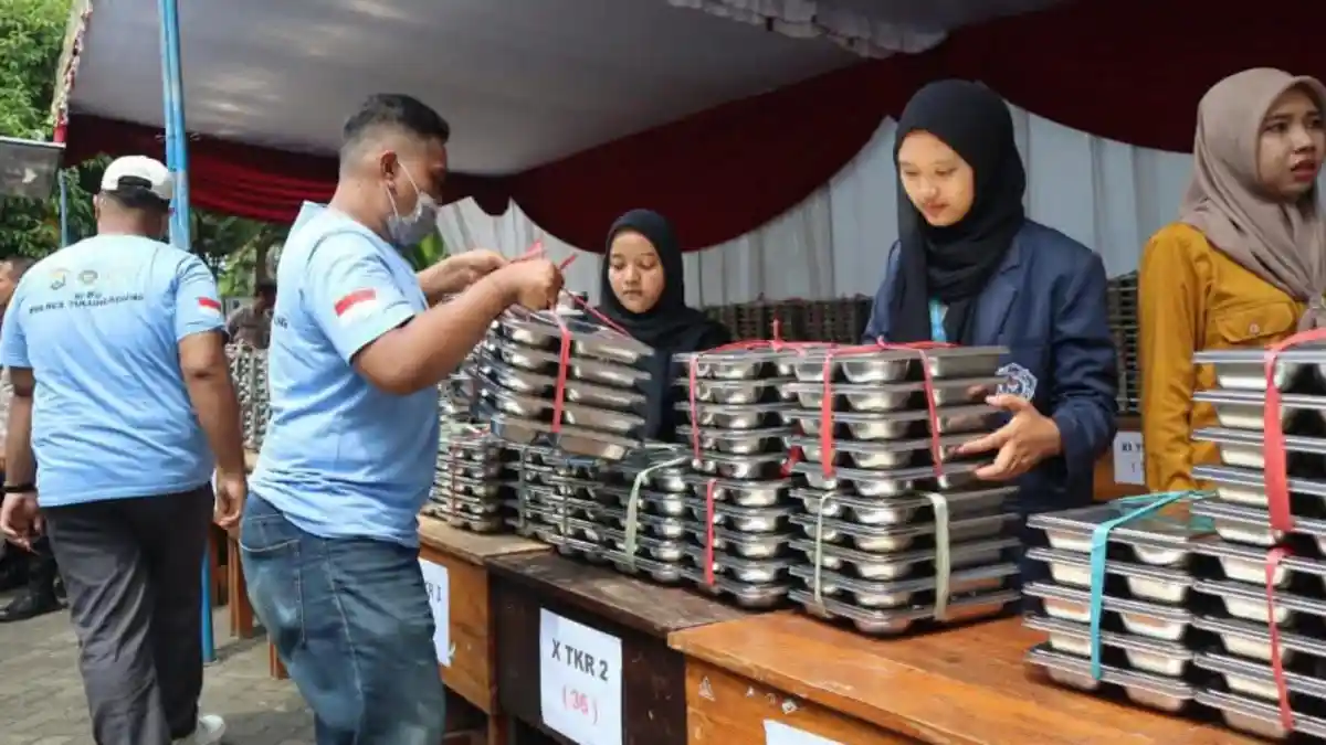 SPPG Polres Tulungagung Target Layani 3900 Porsi Makan Bergizi Gratis pada September 2025