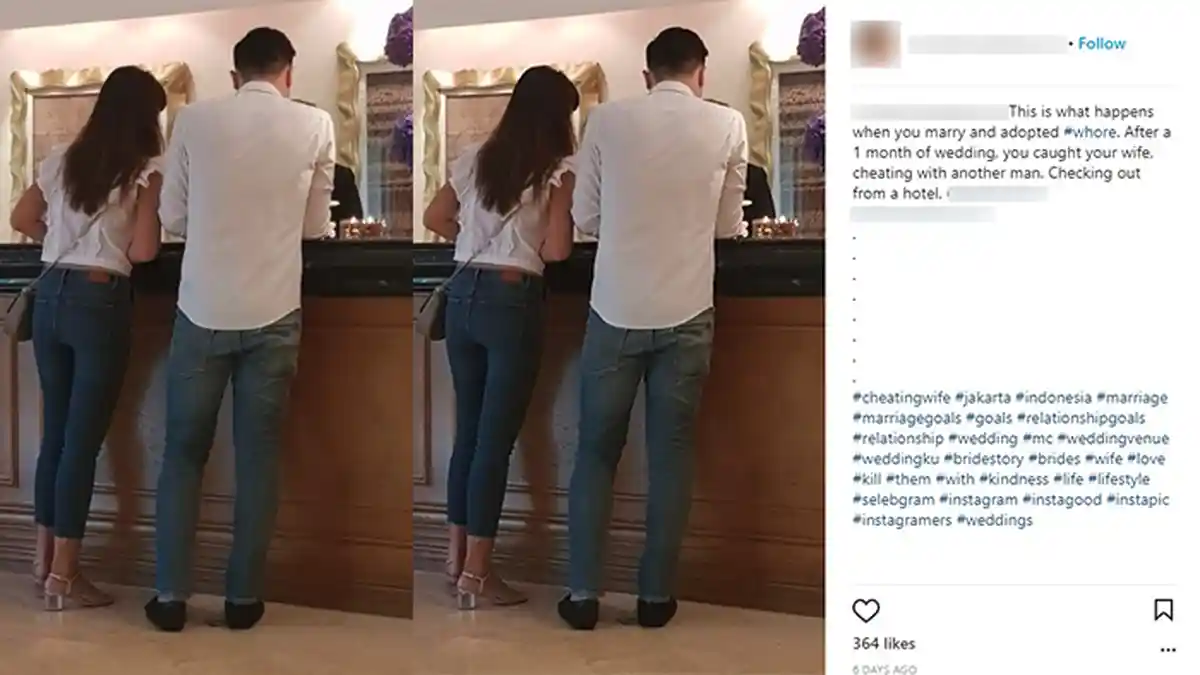 Sebulan Menikah, Suami Memergoki Istrinya Check Out dari Hotel dengan MC Pernikahannya