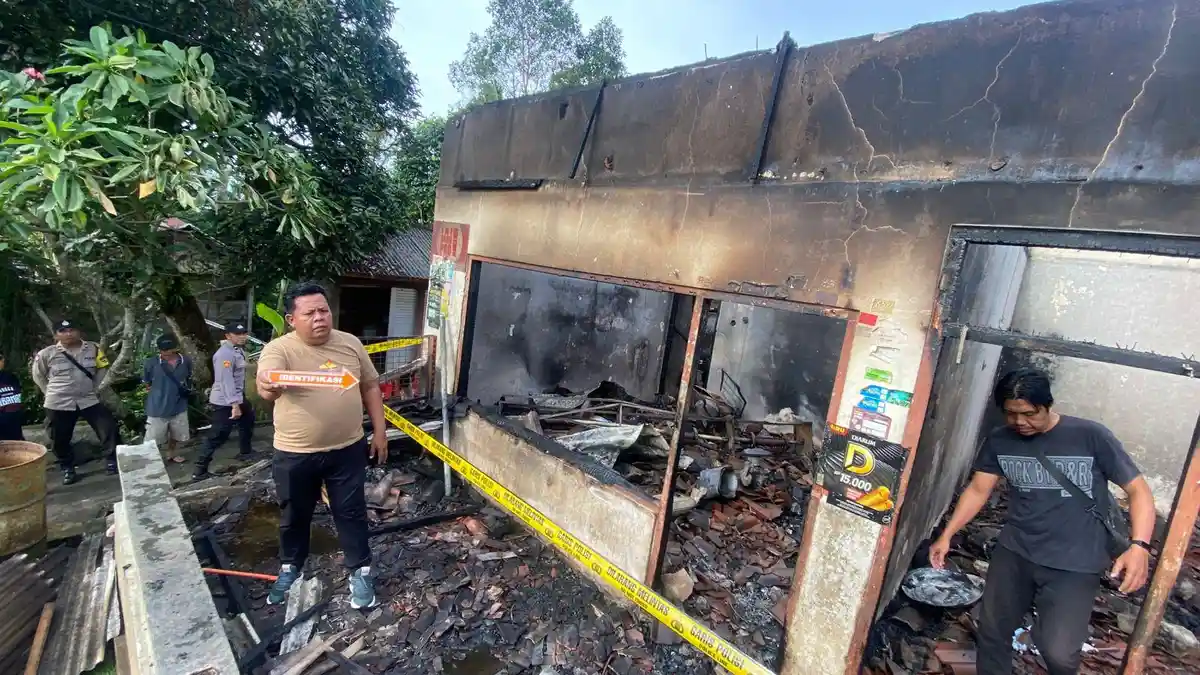 Rumah Perangkat Desa di Selemadeg Barat Tabanan Bali Terbakar, Kerugian Capai Rp300 Juta