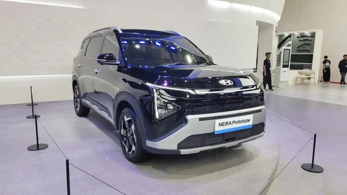 Hyundai Pamer Prototipe SUV Listrik 7-Seater Neira di GIIAS 2026, Siap  Diproduksi di Indonesia