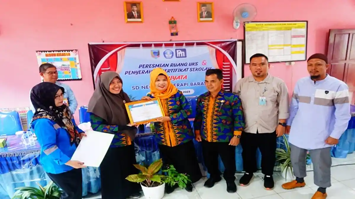 Komitmen Laksanakan Gerakan PBLHS, SDN 02 Merapi Barat Lahat Raih Predikat Adiwiyata