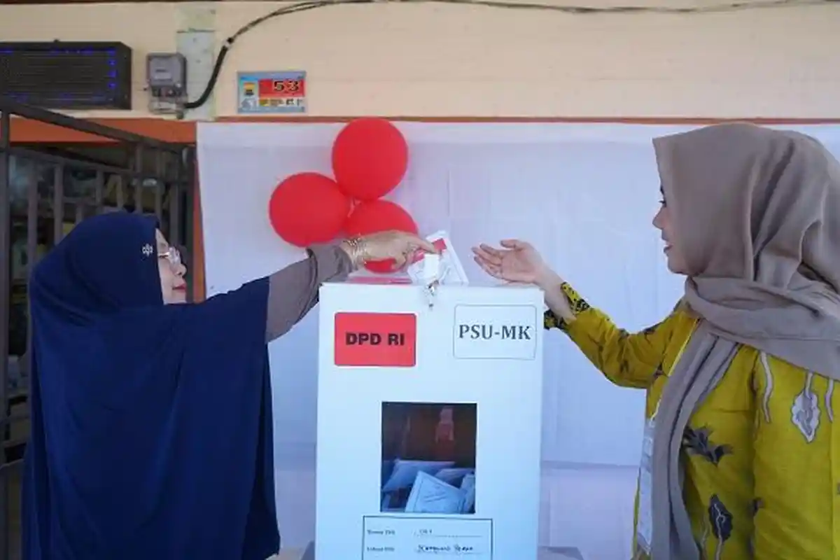 Pariaman Kurang Antusias, Partisipasi Pemilih PSU DPD Sumbar Tak Sampai 50 Persen