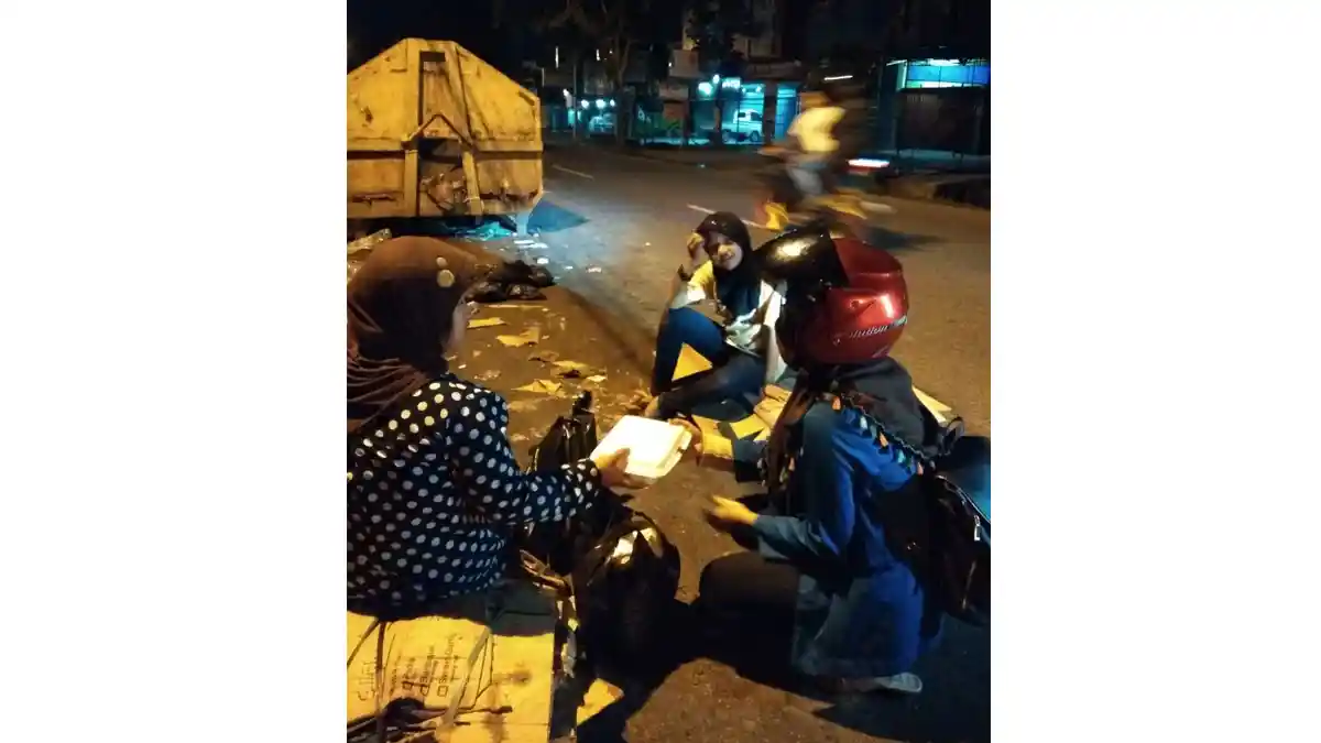 Ormawa Amik BSI Pontianak Gelar Sahur On The Road