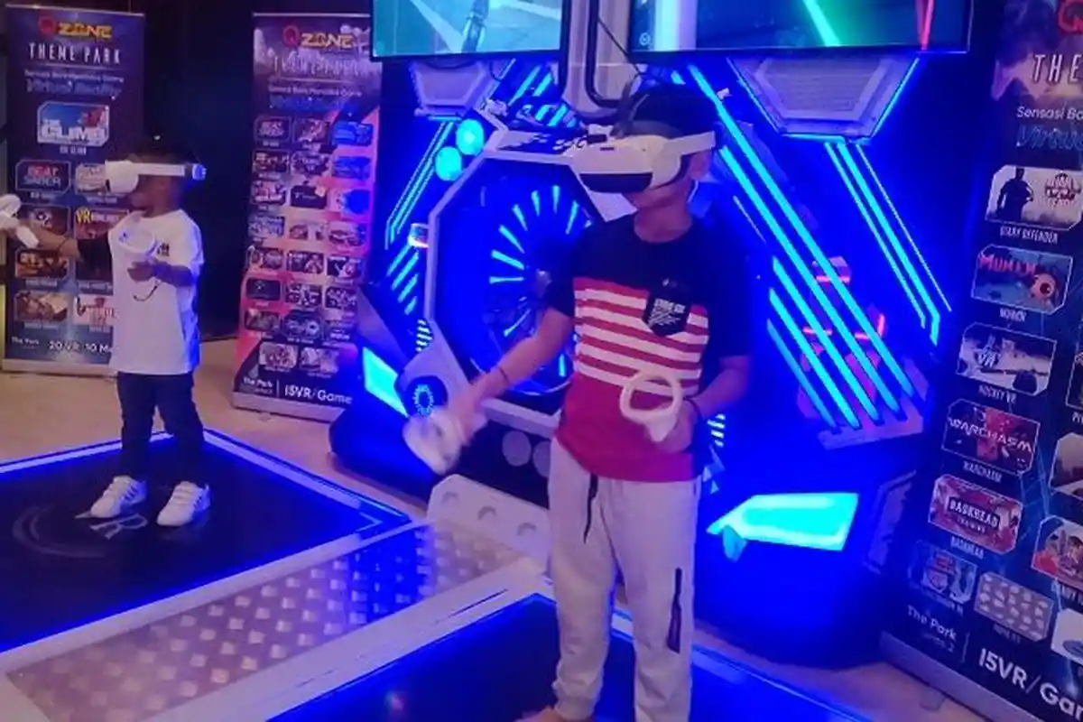 Tempat Bermain Anak di The Park Kendari Sulawesi Tenggara Pakai Teknologi Virtual Reality, Harga