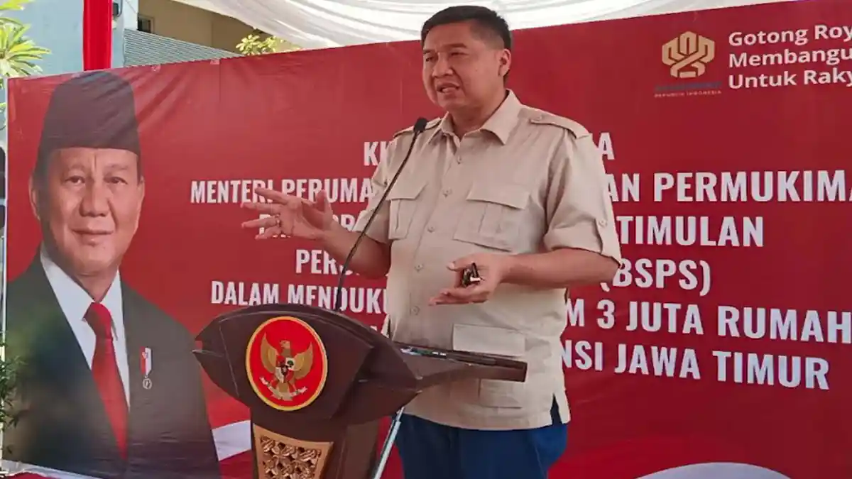 Surabaya Digelontor KUR Perumahan Rp 2 Triliun, Menteri PKP Ara : Untuk Developer Mikro