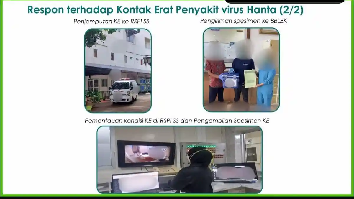 Kondisi WNA di Jakarta usai Teridentifikasi Kontak Erat dengan Pasien Hantavirus MV Hondius