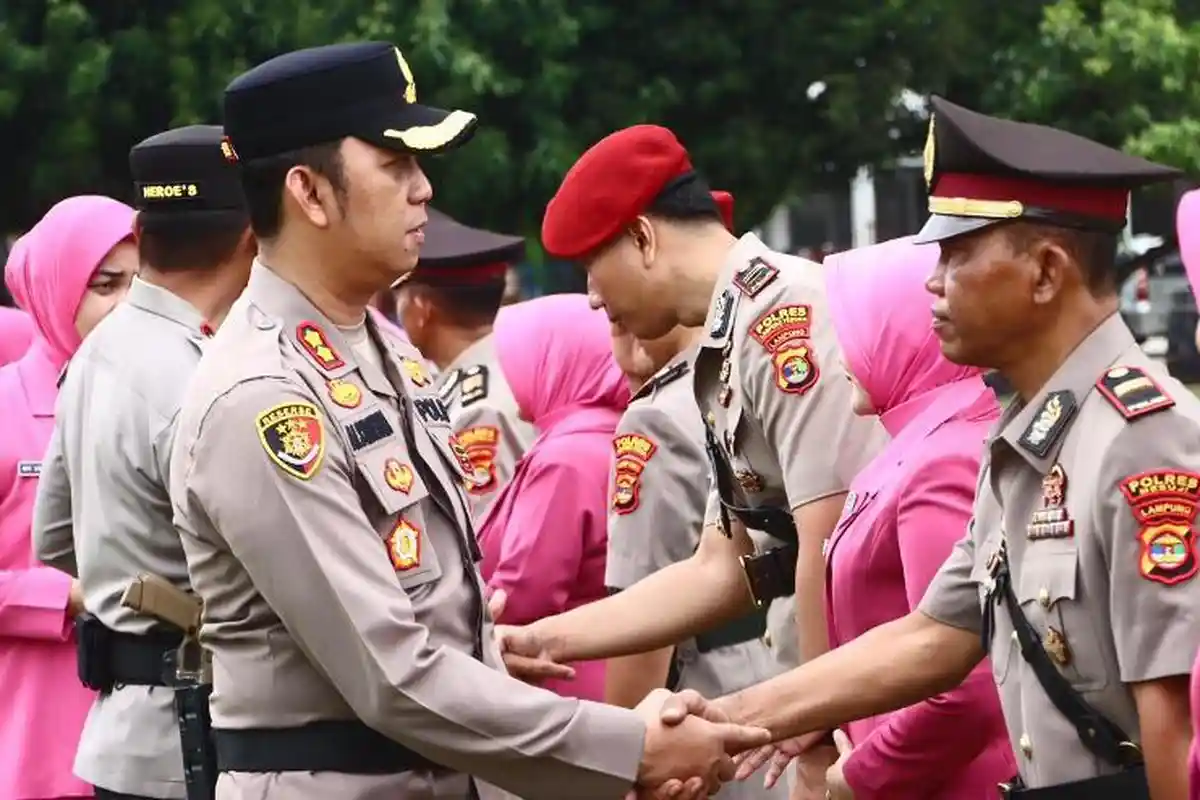 Kasat Reserse Narkoba Dimutasi Usai Ungkap Kasus Menonjol di Lampung Tengah