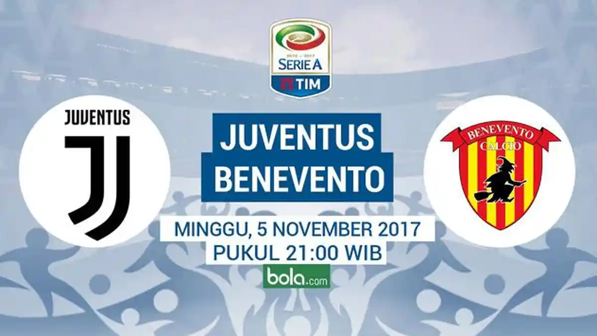 Live Streaming BeIN Sport Babak I - Juventus Vs Benevento - Klik di Sini untuk Menonton Langsung