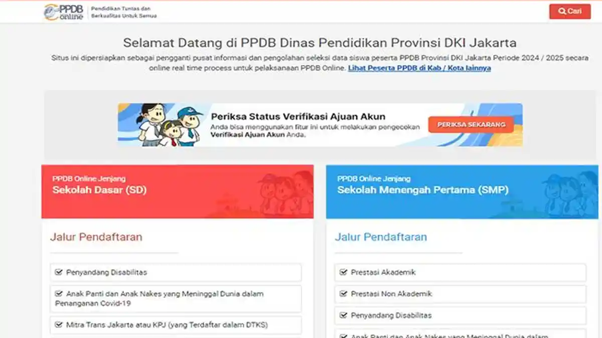 Langkah-Langkah Membuat Akun PPDB Online 2024, Lengkap Alur Pendaftarannya