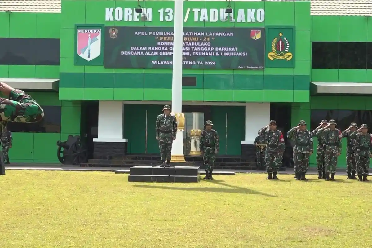 Korem 132/Tadulako Bakal Jadi Kodam XXII,  Berikut 5 Korem Jadi Kodam di Indonesia