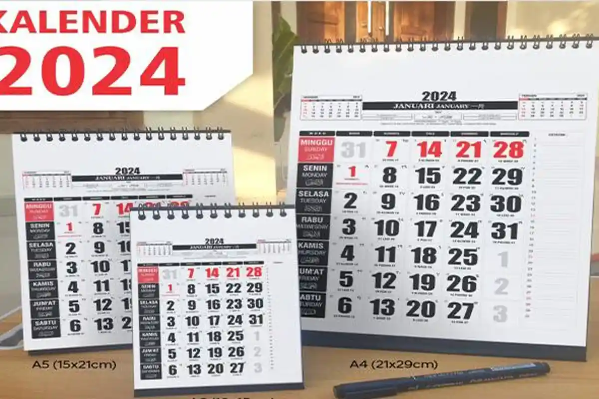 Kalender 2024 Daftar Hari Libur Nasional, Tanggal Merah 2024 Berapa Hari? Cek Tanggalnya!