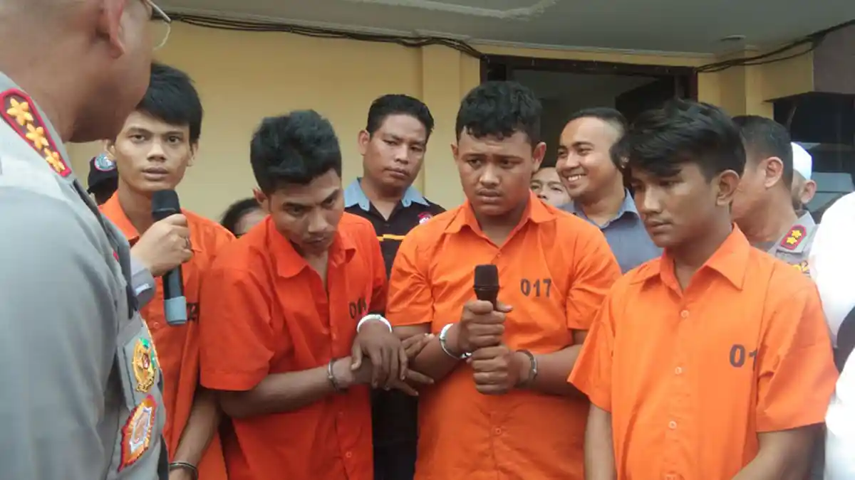 Kapolrestabes Duga 4 Begal yang Ditangkap Punya Afiliasi dengan Kelompok Lain