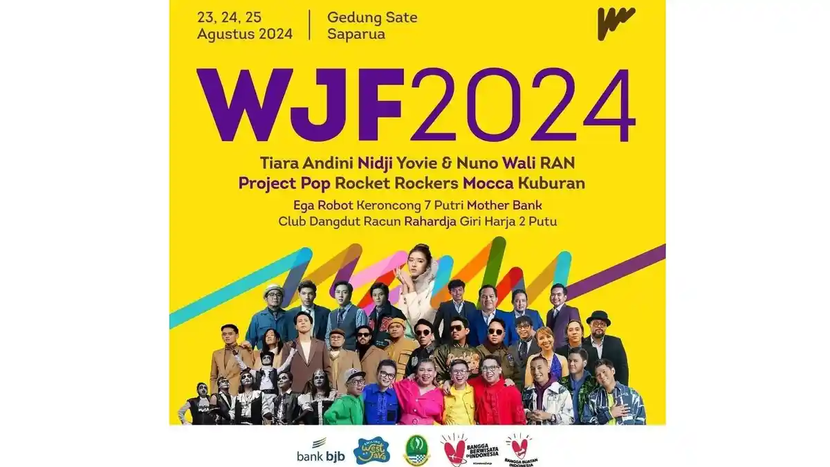 Cara Dapatkan Tiket Gratis Konser West Java Festival 2024 di Saparua, Ada Tiara Andini hingga RAN