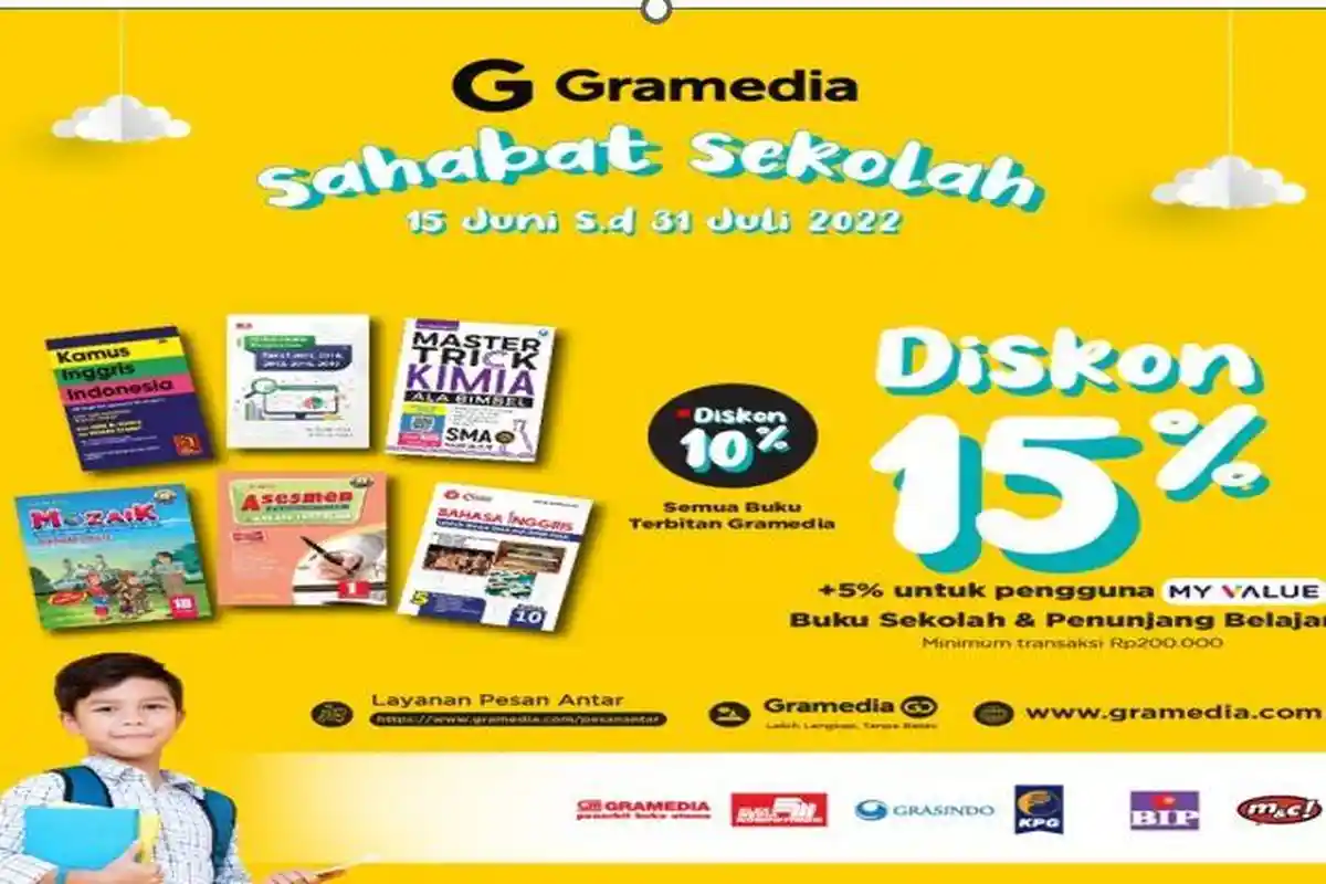 Gebyar Promo Spesial Eversac, Milors dan Piknik: Sambut Tahun Ajaran Baru Bersama Gramedia