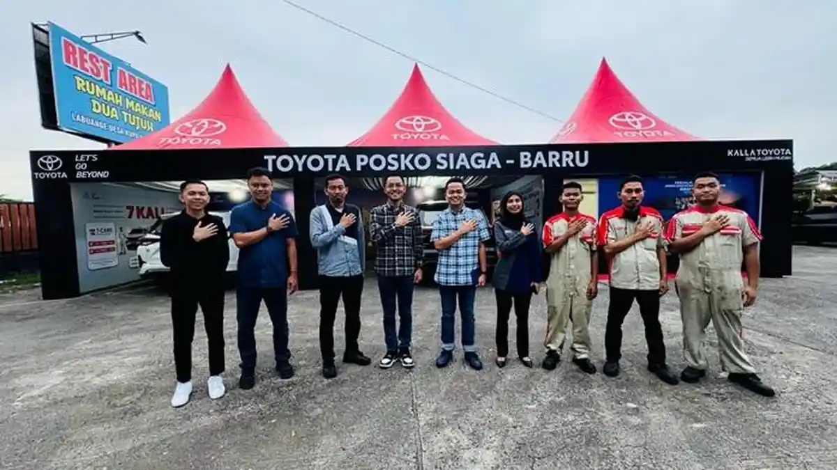 Kalla Toyota Hadirkan 23 Bengkel Siaga di Jalur Mudik