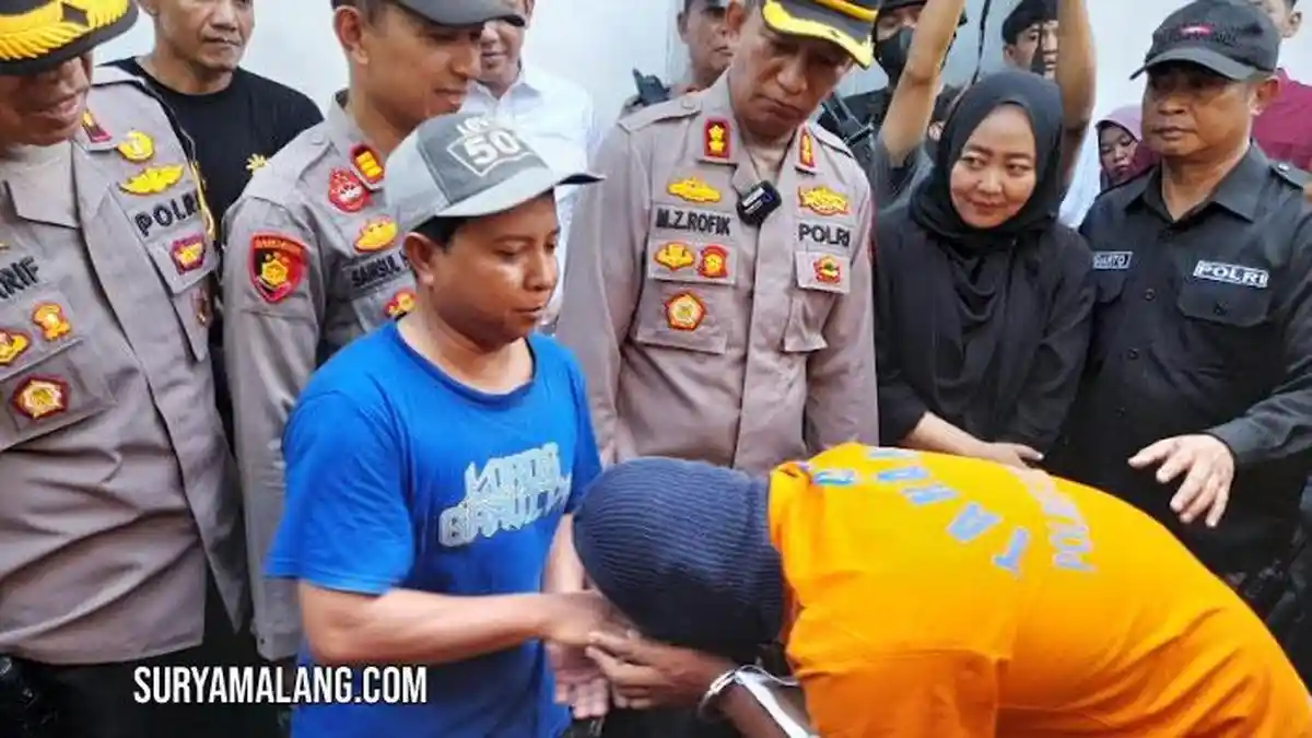 Reaksi Korban saat Maling Sapi Minta Ampun di Desa Krai Kecamatan Yosowilangun, Lumajang