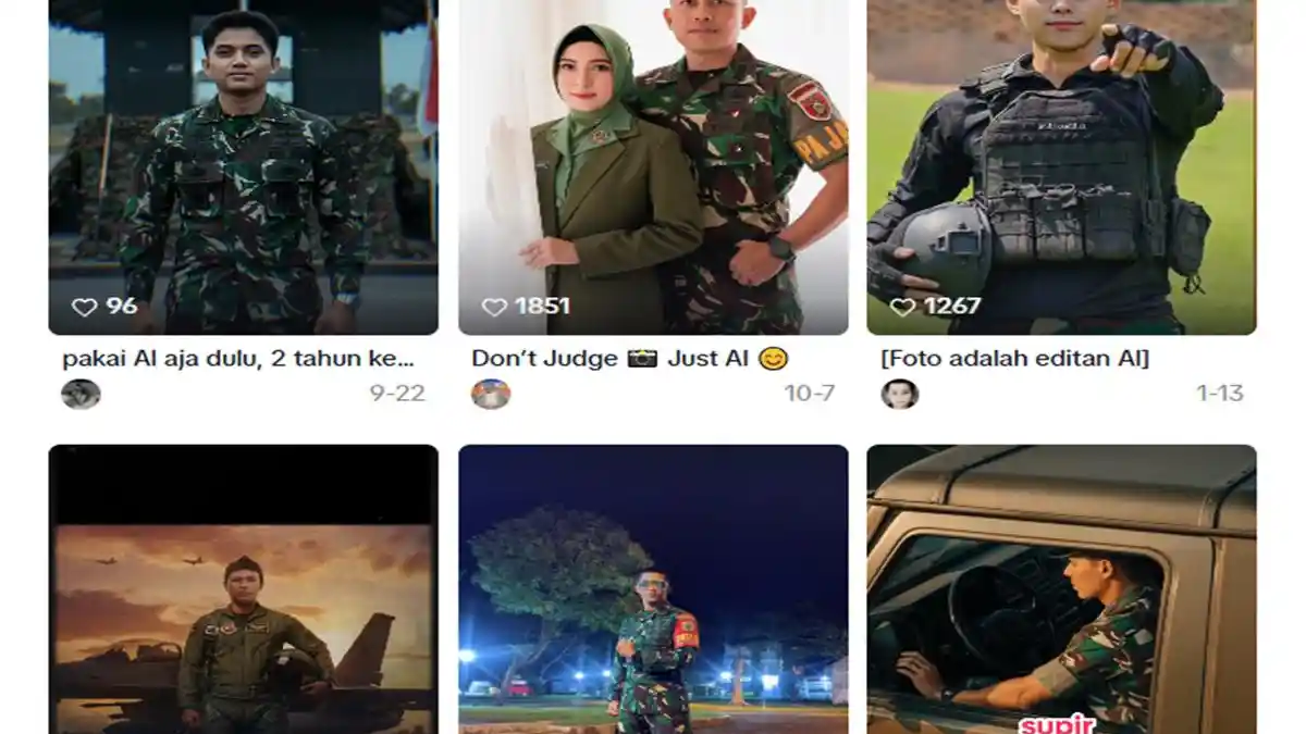 5 Prompt Gemini AI Edit Foto Prajurit Muda TNI, Hasil Keren dan Realistis