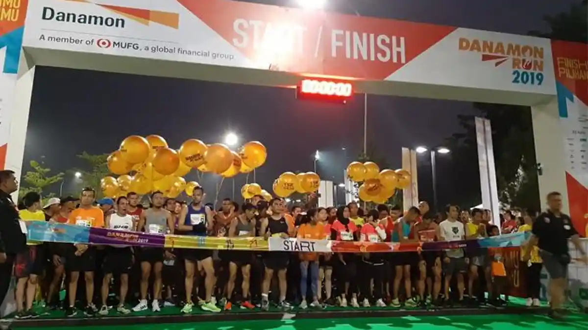 6.000 Pelari Meriahkan Danamon Run 2019 di Hari Pahlawan