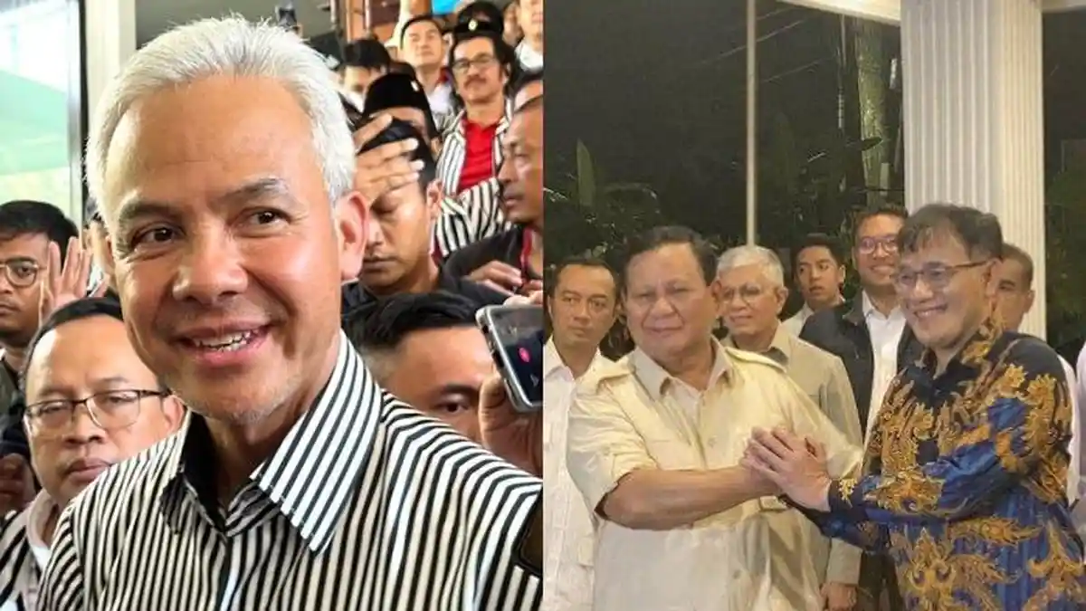 Prabowo dan Budiman Sudjatmiko Saling Puji, Ganjar Bicara Pertemuan Politisi PDIP - Capres Gerindra
