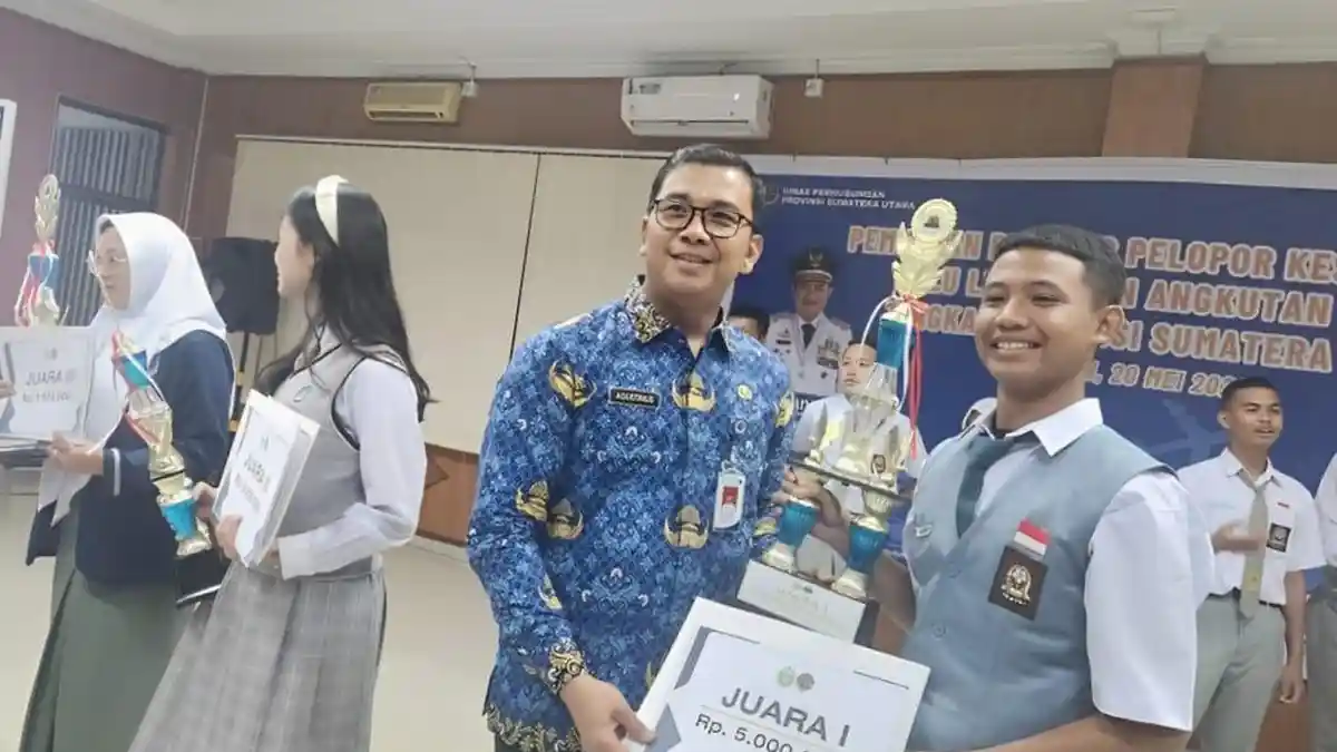 Tekan Angka Lakalantas, Dishub Sumut Jaring Pelajar Pelopor Keselamatan