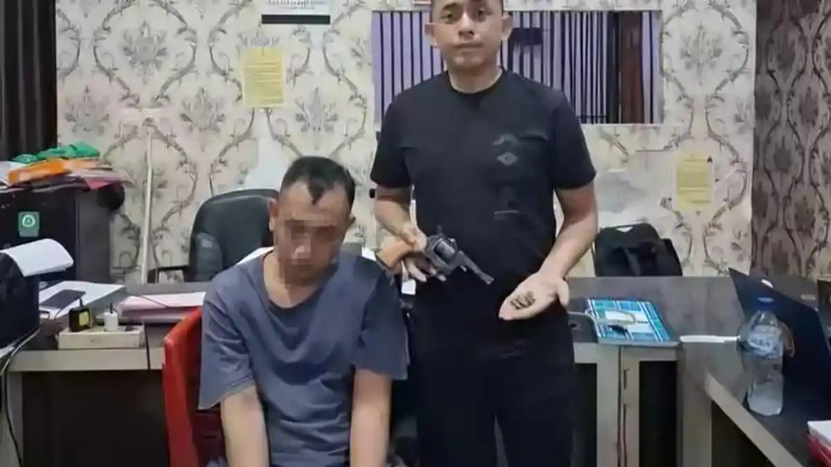 Sembunyikan Senpira di Mess Perusahaan, Mandor di OKU Timur Ditangkap Polisi - Tribunsumsel.com