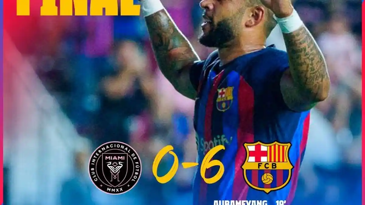HASIL Laga Pramusim - Barcelona Bantai Inter Miami 6-0, Modal Bagus Jelang Lawan Real Madrid