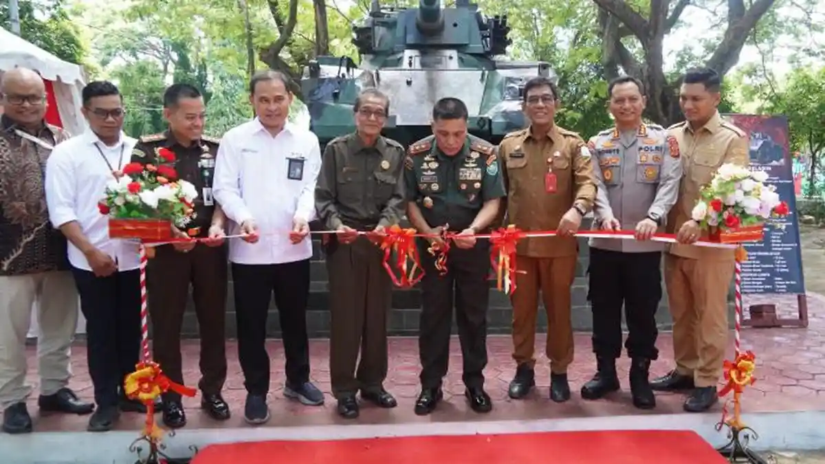 Kodam IM Dirikan Tiga Monumen Panser di Lapangan Blang Padang Banda Aceh