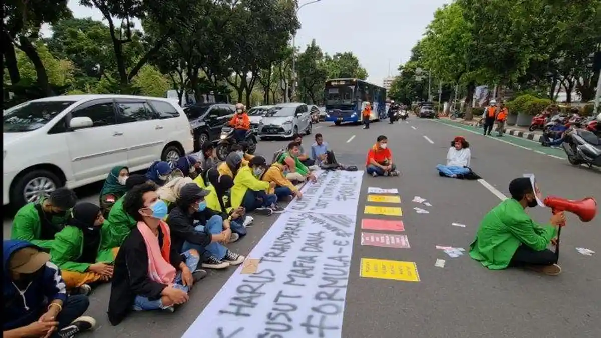 Anies Baswedan Kembali Dituntut Mahasiswa, Minta Tanggung Jawab Penggunaan Rp 560 M untuk Formula E